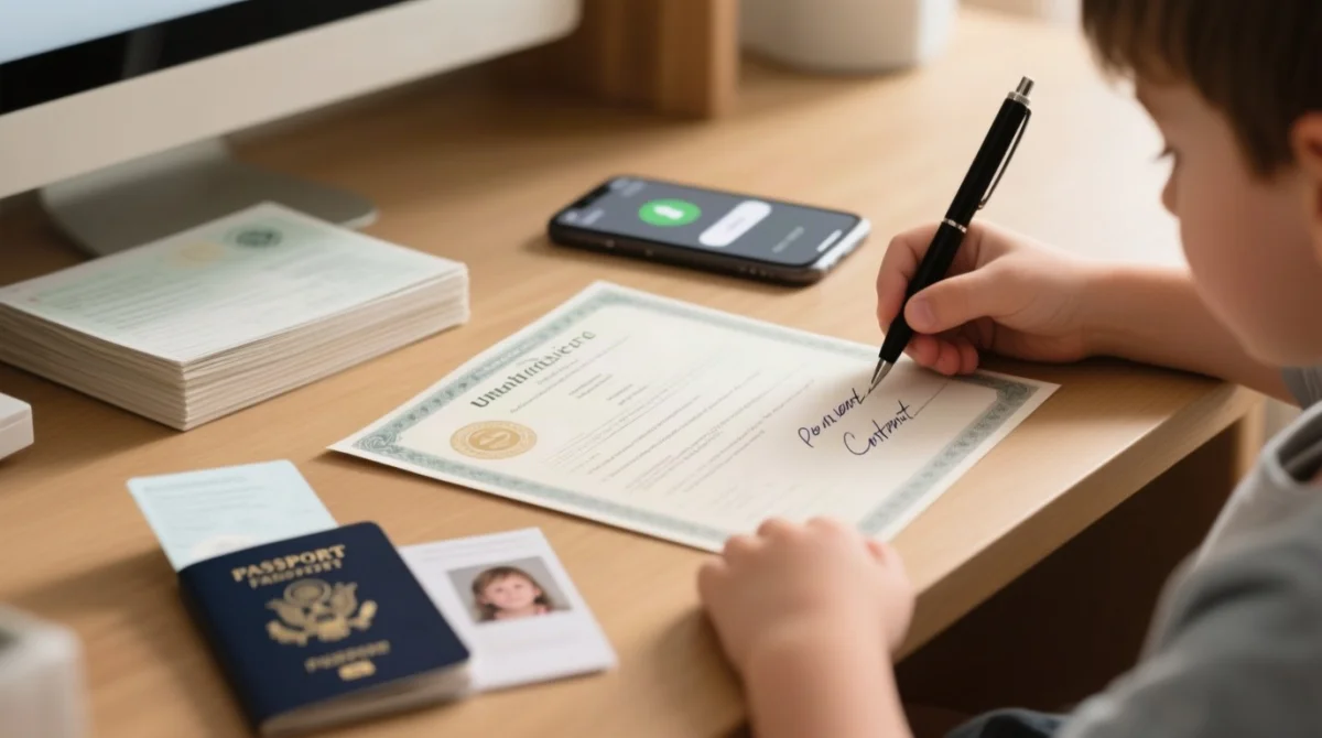 Birth Certificates and Parental Consent Forms