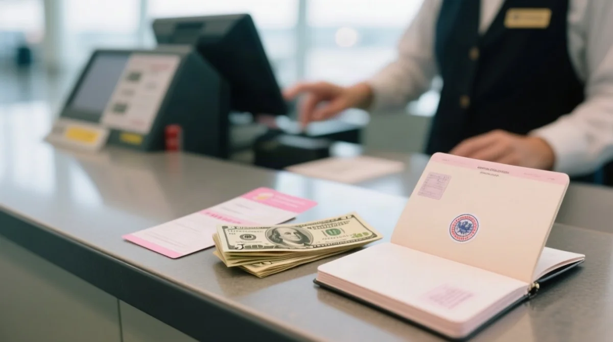 Cash Payment Rules and Step-by-Step Airport Process