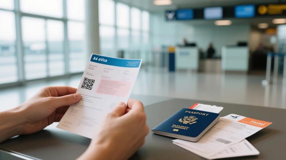 Printing Your eVisa and What to Carry on Arrival